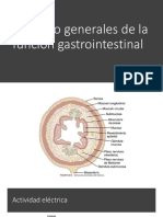 Principio Generales de La Función Gastrointestinal PDF