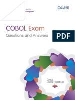 COBOL Exam Questions and Answers Handbook