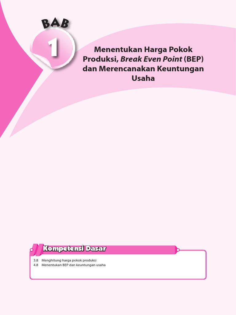 Materi Pkk Kelas 12 Otkp Biaya Produksi