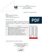 HCJJ+HW Villa Nueva LOCAL 8-B Guatemala Teléfono:: Cantidad Descripción Precio Unitario Precio Total