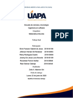 UAPA Ingeniería Software Matemática Discreta Trabajo Final