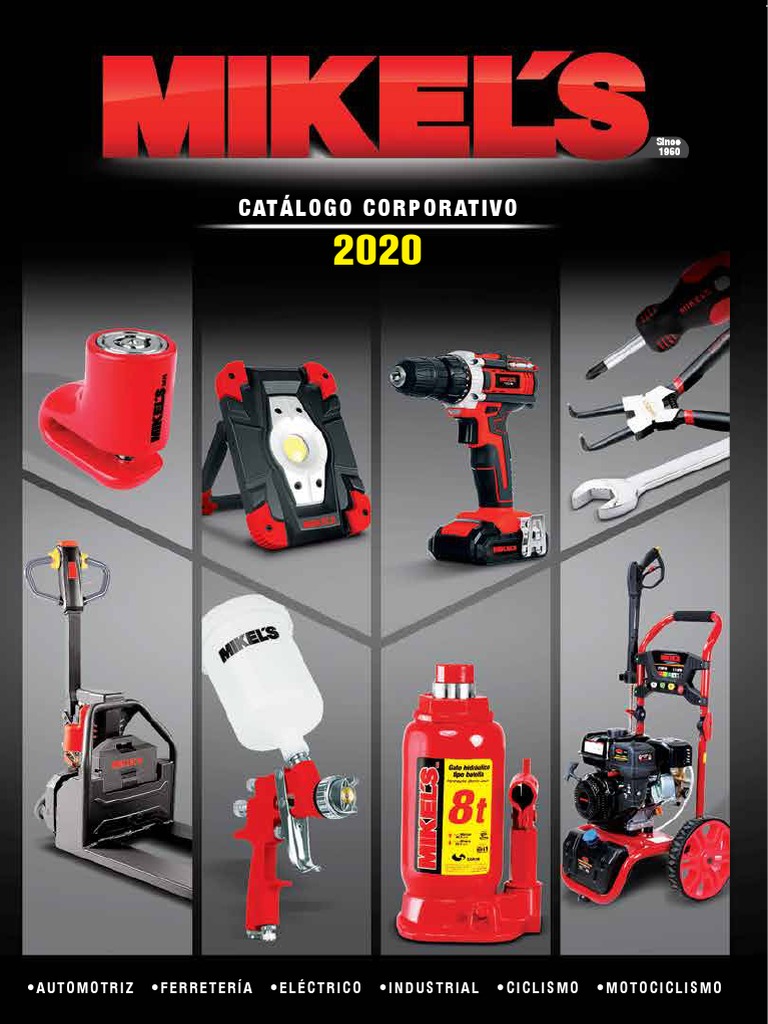 Catalago Mikels - Filudi - Electrico | PDF | Bienes manufacturados ...