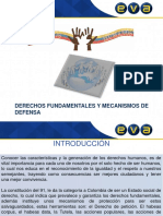 Diapositivas Derechos Fundamentales y Mecanismos de Defensa PDF