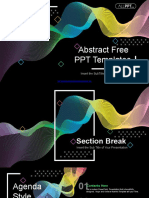 Abstract Wave Lines PowerPoint Templates.pptx