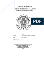 PDF Laporan Praktikum Proteksi Sistem Tenaga Listrik Sistem Tenaga Listrik