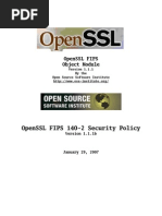 Openssl Fips 140-2 Security Policy