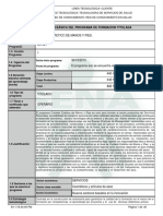 Programa de Formación CUIDADO ESTETICO DE MANOS Y PIES.