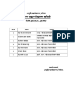 Meeting Minutes of Gram Panchayat