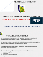 Clase 10 ORIGEN DE LA CONTAMINACION DEL AGUA