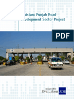 Pakistan Punjab Road Development Sector Project PDF