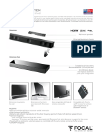 Dimension System: Product Specification Sheet