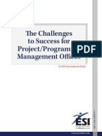 The Challenges To Success For Project Management Offices