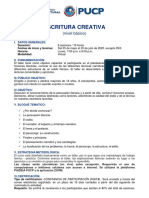 Syllabus Escritura Creativa J.Page Mayo 2020