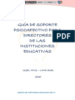 Guía de Soporte Emocional para Directores