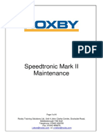 Speedtronic Mark II Maintenance Training