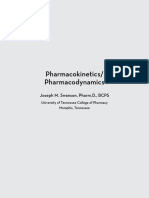 Pharmacokinetics/ Pharmacodynamics: Joseph M. Swanson, Pharm.D., BCPS