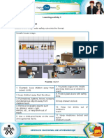 Learning Activity 1 Evidence: Safety Rules