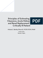 ccpc15 Principles Renal Clearance Acute Kidney Renal Replacement Workbook