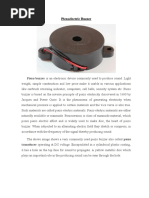 Piezoelectric Buzzer: Piezo Buzzer Is An Electronic Device Commonly Used To Produce Sound. Light