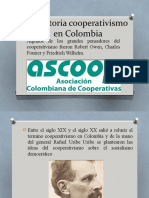 Historia Del Cooperativismo en Colombia