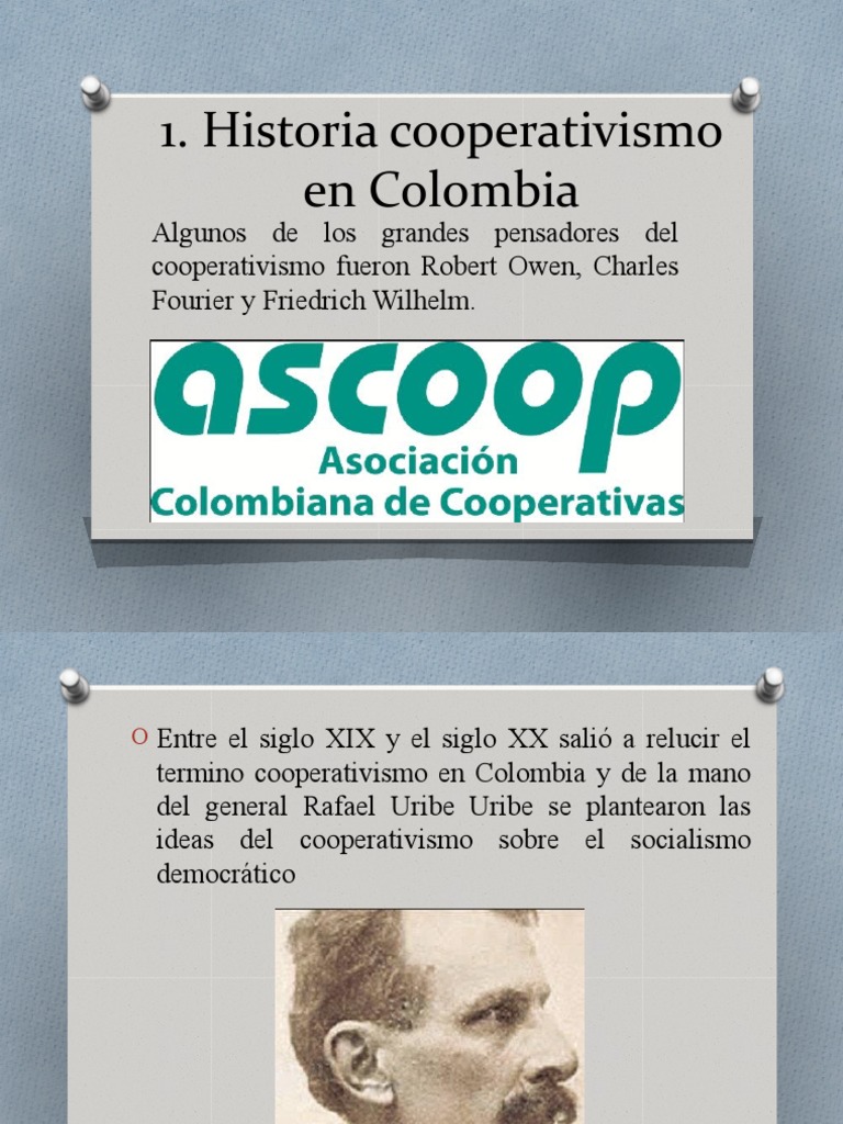 Historia del cooperativismo en Colombia | PDF | Cooperativa | Colombia