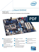 Intel Desktop Board DH55HC: Media Series