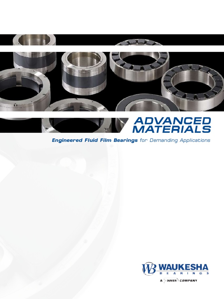 Advanced bearing Materials Bearing (Mechanical) Lubricant