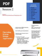 Session 2: Os Design Approaches