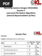 Session-7-Low Level File Systems Algorithms-As Per Session Plan