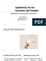 Competencia en Contrataciones Del Estado - Andrés Calderón