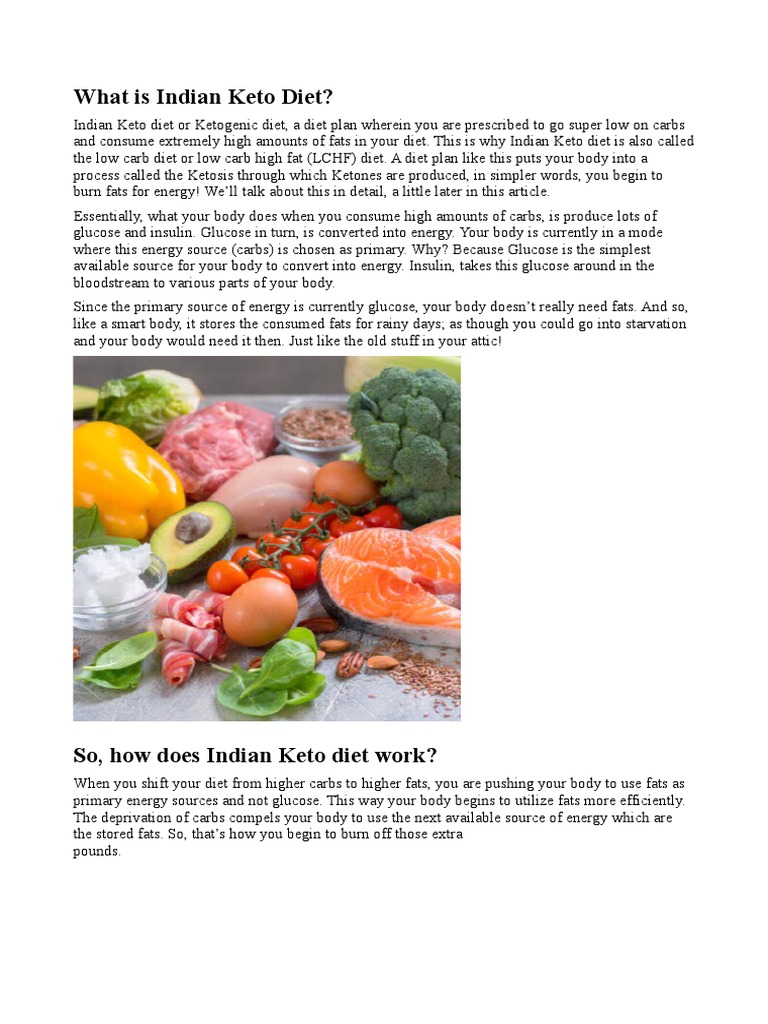 Complete Indian Keto Diet Plan Veg Non Veg | PDF | Ketogenic Diet | Dieting
