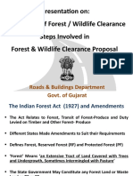 Importance of FC & WILD LIFE Clearances