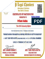 Certificate for Pritam Subba for Webinar Understanding Fund... 