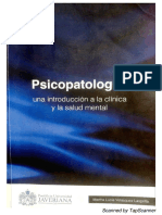 PDF Psicopatologia Una Introducción A La Clinica y Salud Mental Martha Velasquez PDF
