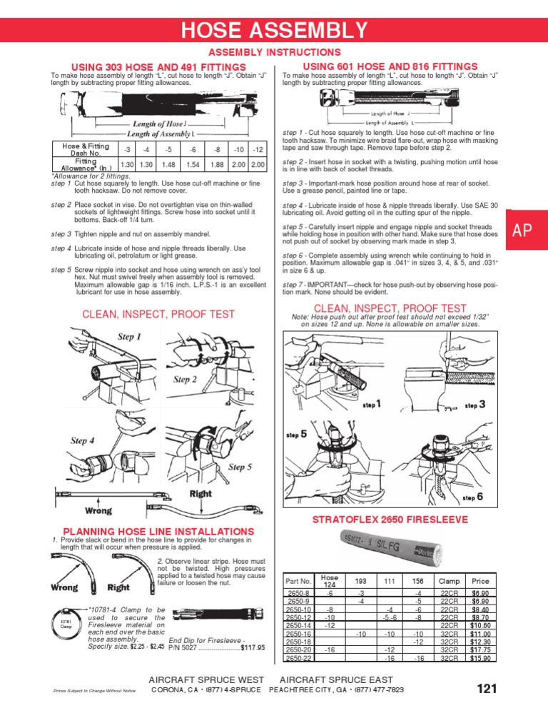 Hose Assembly | PDF | Tools | Mechanical Engineering