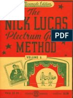 Nick Lucas Plectrum Guitar Method Volume 1