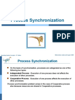 Process Synchronization: Silberschatz, Galvin and Gagne ©2009 Operating System Concepts - 8 Edition