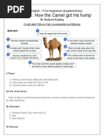 Chapter 1: How The Camel Got His Hump: Class 8: English - It So Happened (Supplementary)