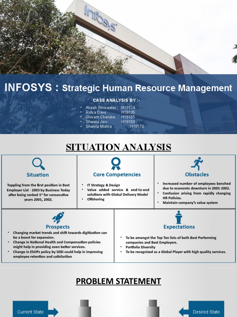 Strategic Human Resource Management: Infosys | PDF | Competence (Human ...
