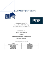 Course Code: ITB301 (Sec 03) Course Title: International Business