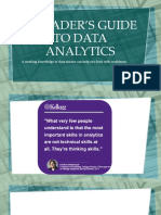 A Leader's Guide To Data Analytics