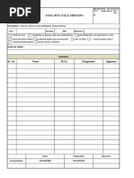 BCG-TM-FRM-33-17 Tool Box Talk Site