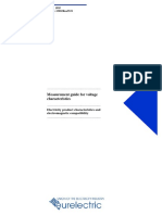 Measurement Guide For Voltage Characteristics - 1995