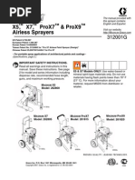 Download Magnum X5 X7 ProX7  ProX9 Airless Paint Sprayer Instruction Manual by whitewolf777 SN47345136 doc pdf