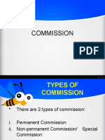 MPU 1153 - CH3 The Commissions