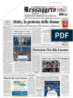 Il Messaggero 14 Febbraio 2011