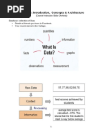 Database: Introduction, Concepts & Architecture