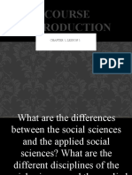 SOCIAL SCIENCES