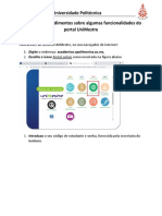 Manual de Procedimentos Sobre Algumas Funcionalidades Do Portal UniMestre