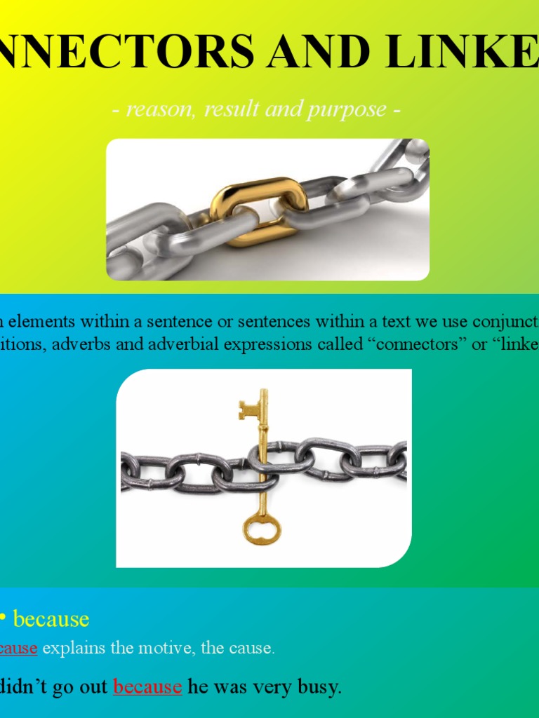 Conjunctions and Linking Words | PDF | Language Arts & Discipline